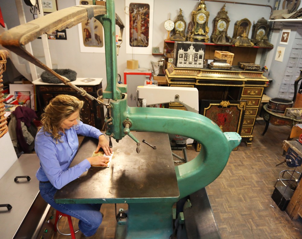 Conservation de meubles en marqueterie