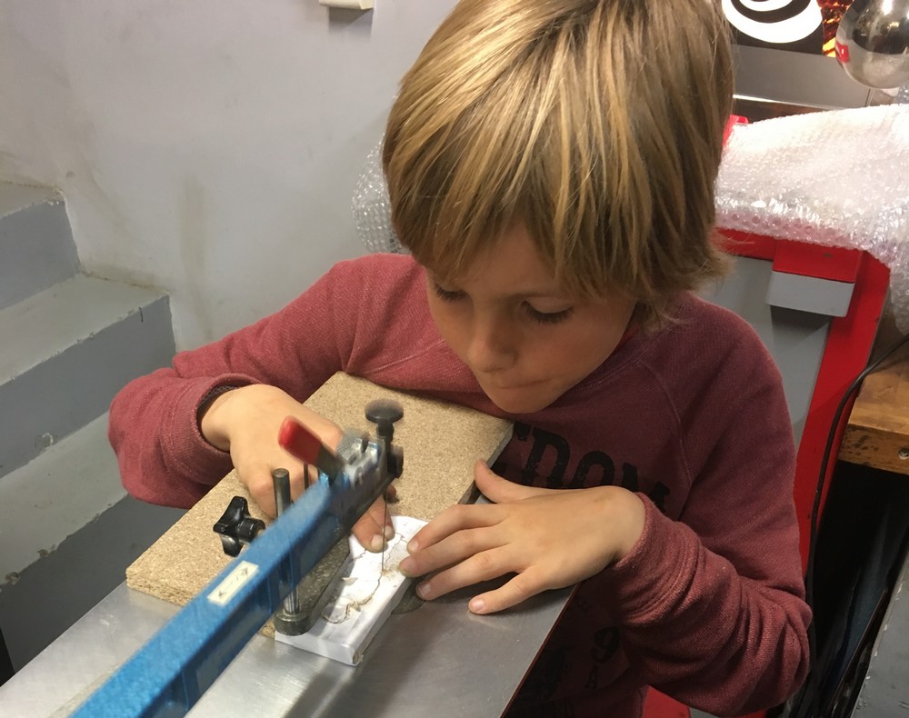 Stage pour enfants en marqueterie à Paris