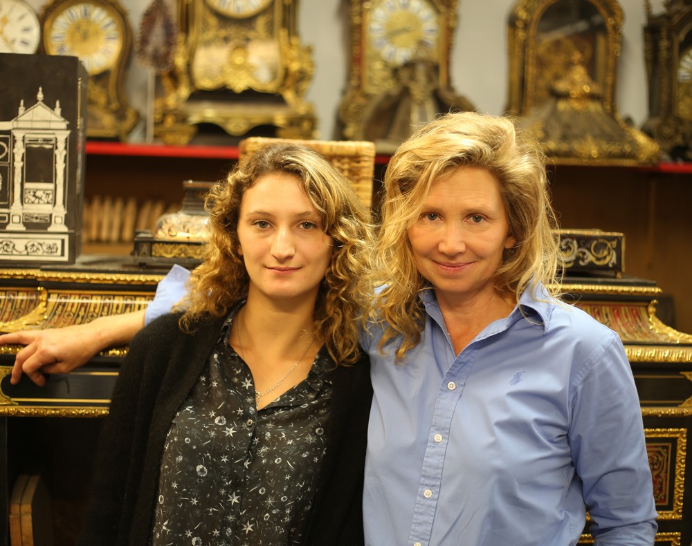 Marie-Hélène Poisson et sa fille
