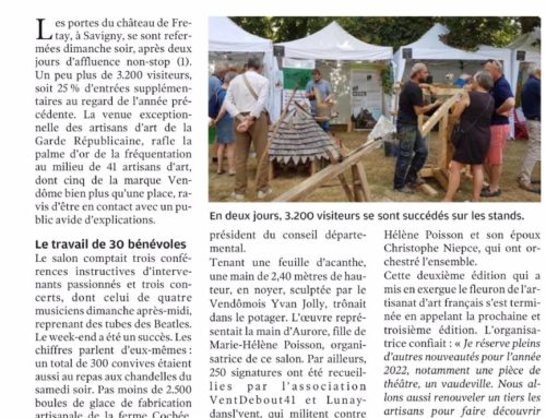 Salon de l’artisanat d’art au Château de Fretay – Édition 2021